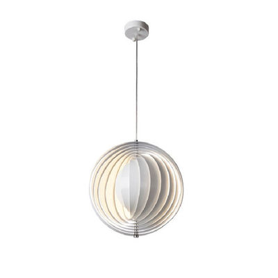 Stoving Varnish white E27 Modern Pendant Light Dekorasi Dalam Ruangan